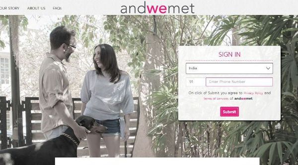 andwemet India’s first matchmaking platform for 30+ singles